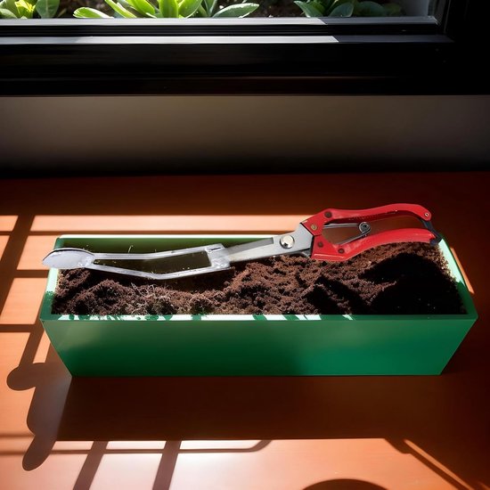 Gereedschap voor het planten van zoete aardappelen, handpons, plantgereedschap, terras, balkon, gemeenschap, stadslandbouw, accessoires voor het kweken van groenten in potten, 35,5 cm van Merkloos	 — afbeelding 2