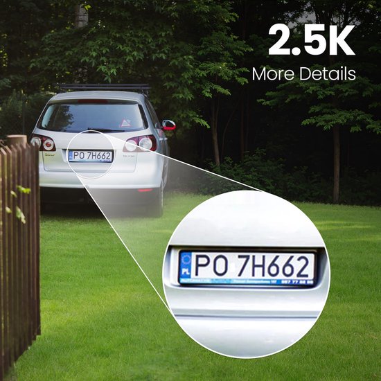 2K Bewakingscamera voor buiten, wifi-camera voor buitenbewaking, 360° PTZ-buitencamera met kleurennachtzicht, buitencamera voor PIR-bewegingsdetectie - 4PC — afbeelding 3