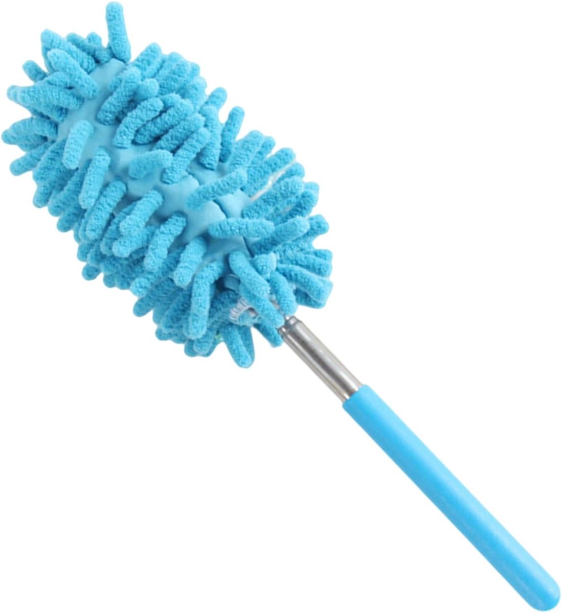 Voertuigborstel - Autoreiniger - Auto poetsen - Uittrekbare handgreep - 24-72 cm - Blauw