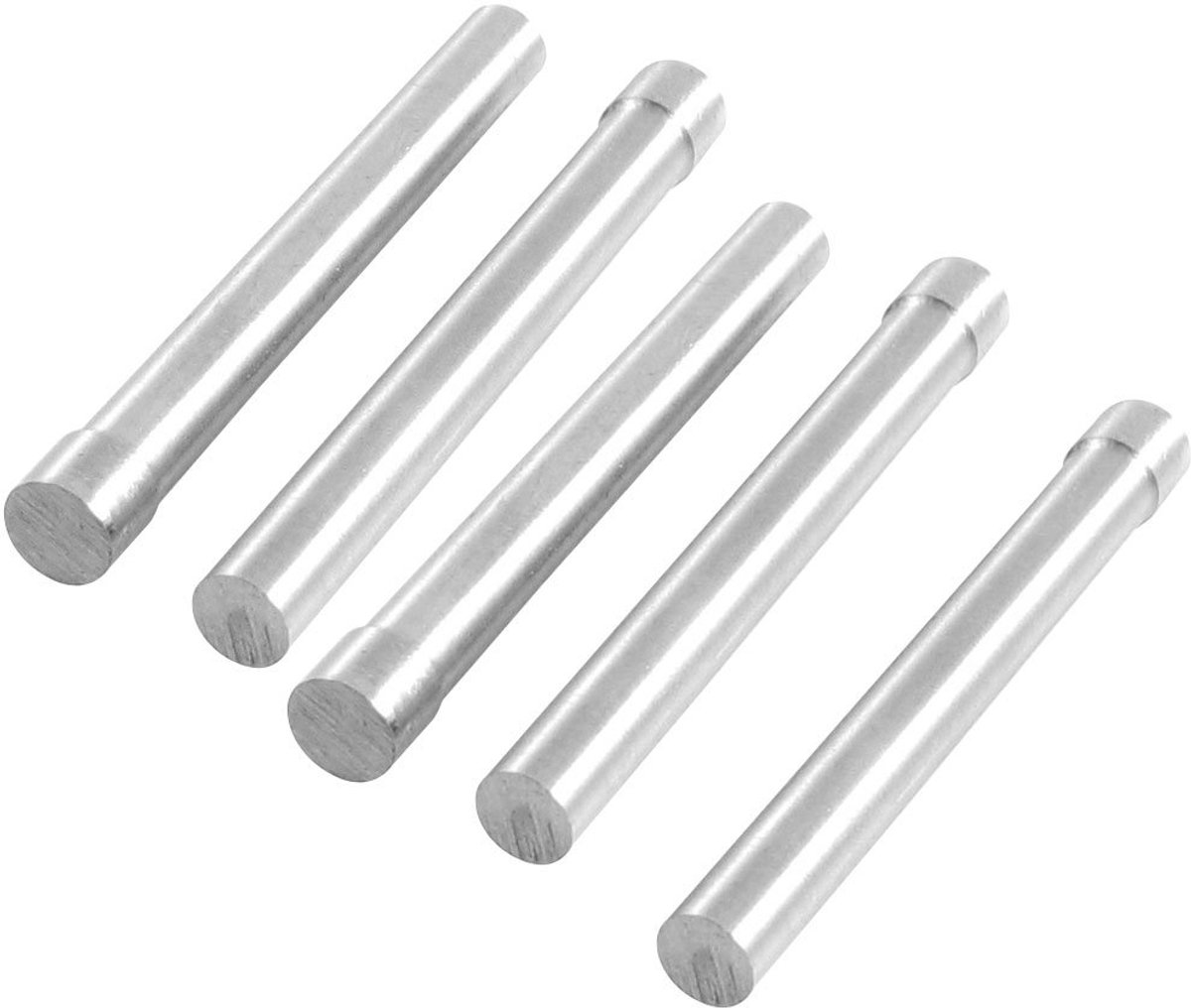 Ponsen Set - Metaal Werk - Precisie Markeren - Ronde Punt - 6.5mm Diameter - Zilverkleurig