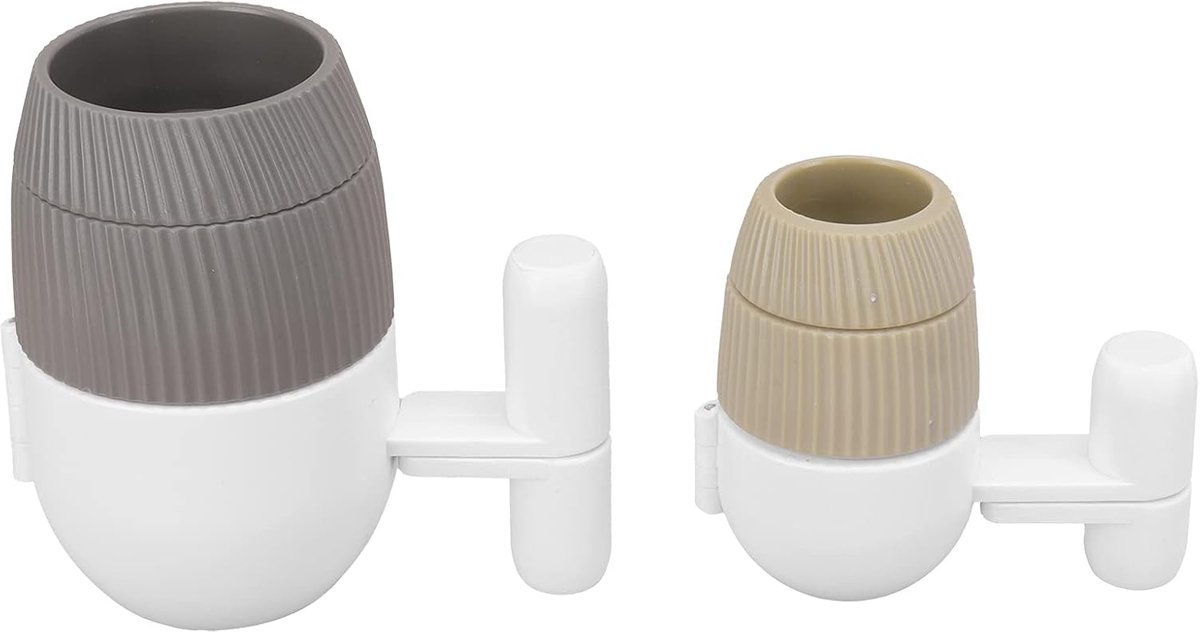 Gehaktbal Maker - Keuken Gadget - Eten Bereiden - Dubbele Laag - 2 Stuks - Wit