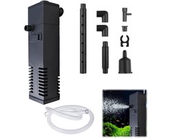 Aquariumfilter 300L/H - Aquarium Filter Pomp - Zuurstofpomp - Zwart