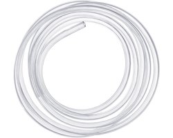 PVC-slang - waterslang - luchtslang - geschikt voor levensmiddelen; ideaal voor het transport van voedsel, gas, lucht en vloeistoffen (3 m, 10 x 12 mm).