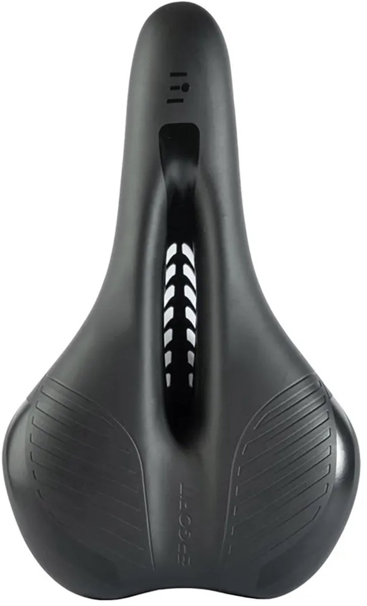 Selle Bassano Viale Ergofit Sport L Sil Ready Zadel Zwart