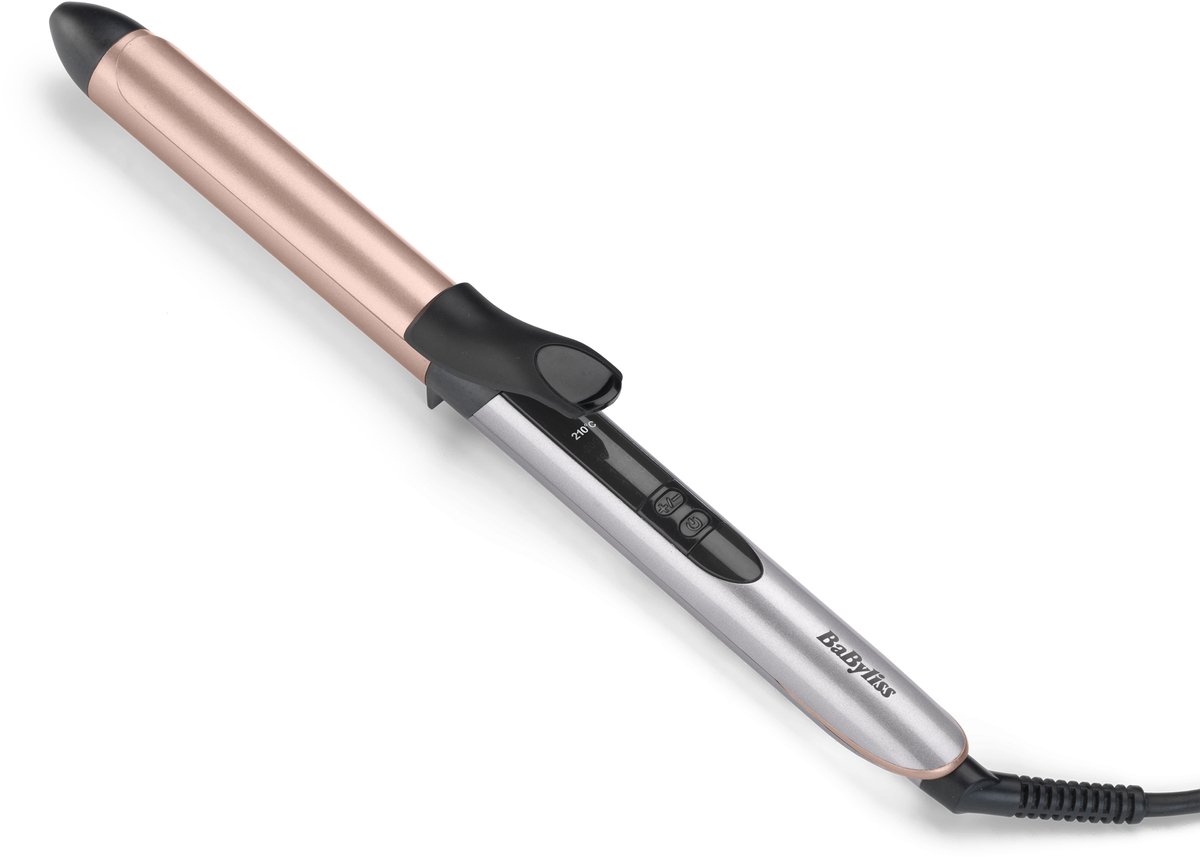 BaByliss Cosmos Krultang - 25 mm - Extra Lange Keramische Cilinder – Zachte Krullen en Golven - 6 Temperatuurinstellingen - Advanced Ceramics™ - C263E