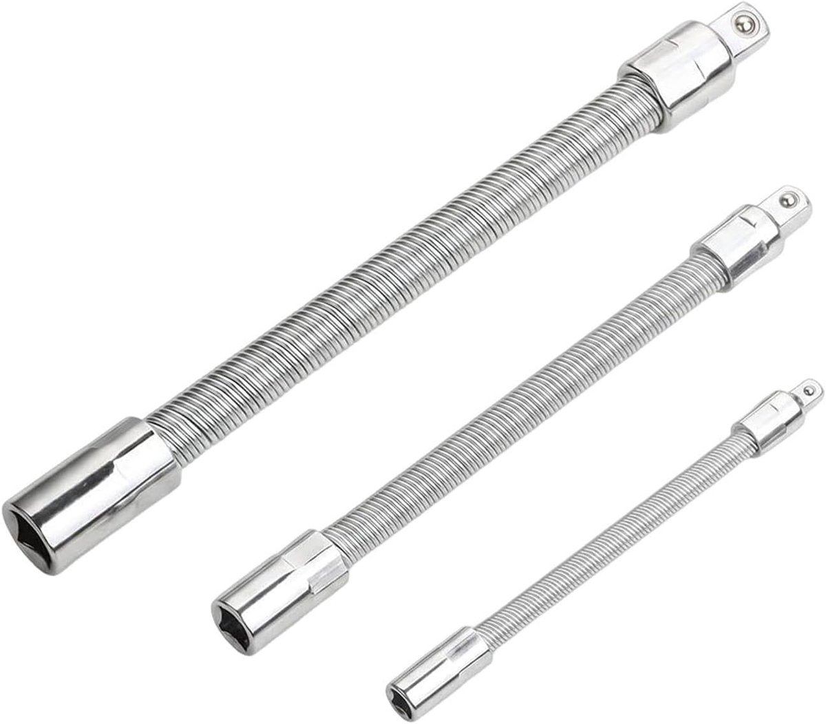 Verbindingsstang Set - Flexibele Assen - Motor Reparatie - Veelzijdige Toegang - 3 Stuks - Metaal