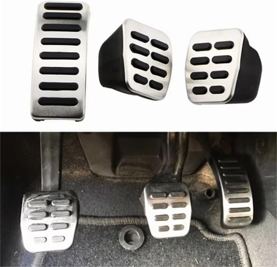 Pedaalhoezen Auto - Set Pedaalcovers - Verbeter Rijervaring - Antislip Ontwerp - 2 Stuks - Metaal — afbeelding 4