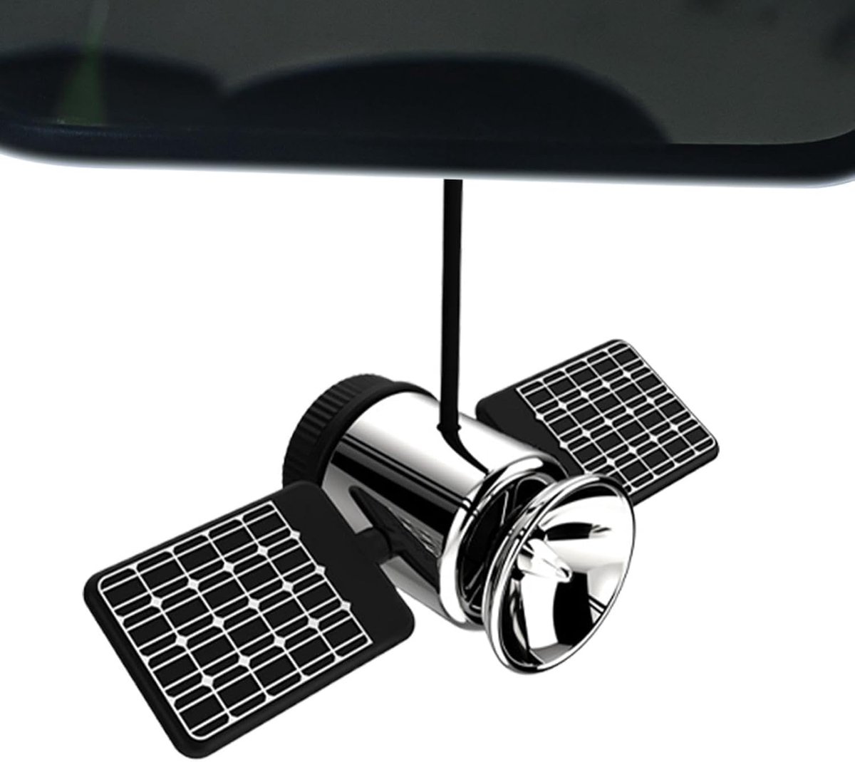 Auto Luchtverfrisser - Auto Interieur - Frisse Lucht - 360 Rotatie - 9.9 x 4.3 cm - Zwart