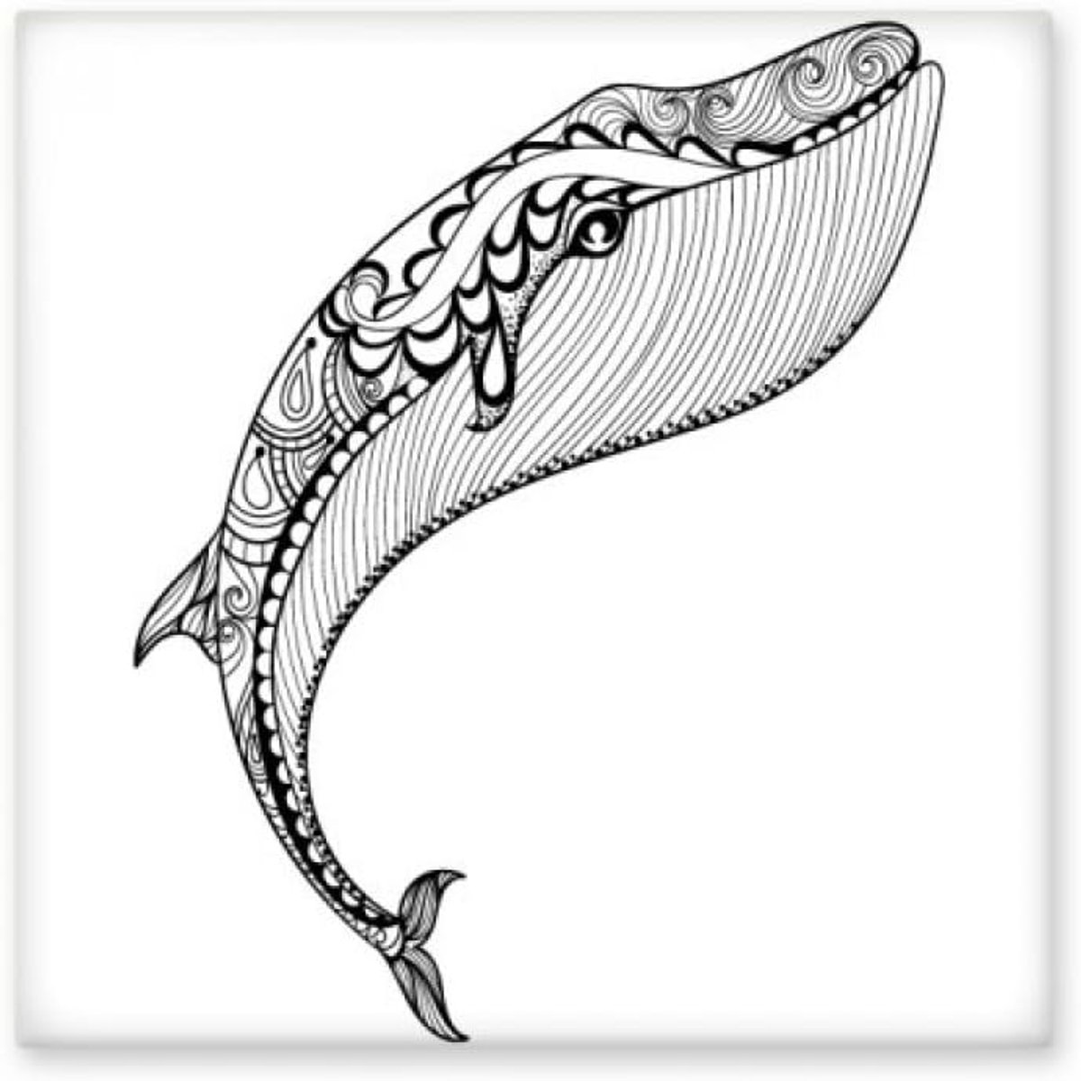 Keramische Tegels - Wanddecoratie - Muren Versieren - Handgemaakt Uniek - 107 x 107 cm - B