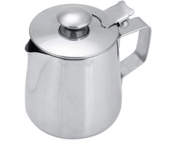 Melkkan - Opschuimkan Koffie - Latte Art Maken - Druppelloze Tuit - 1000 ML - Roestvrij Staal