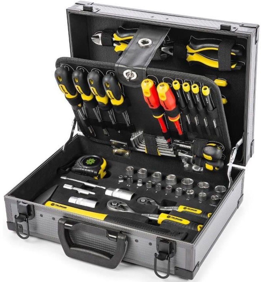 FIELDMANN – FDG 5021-114R – Gereedschapsset – 138-delig