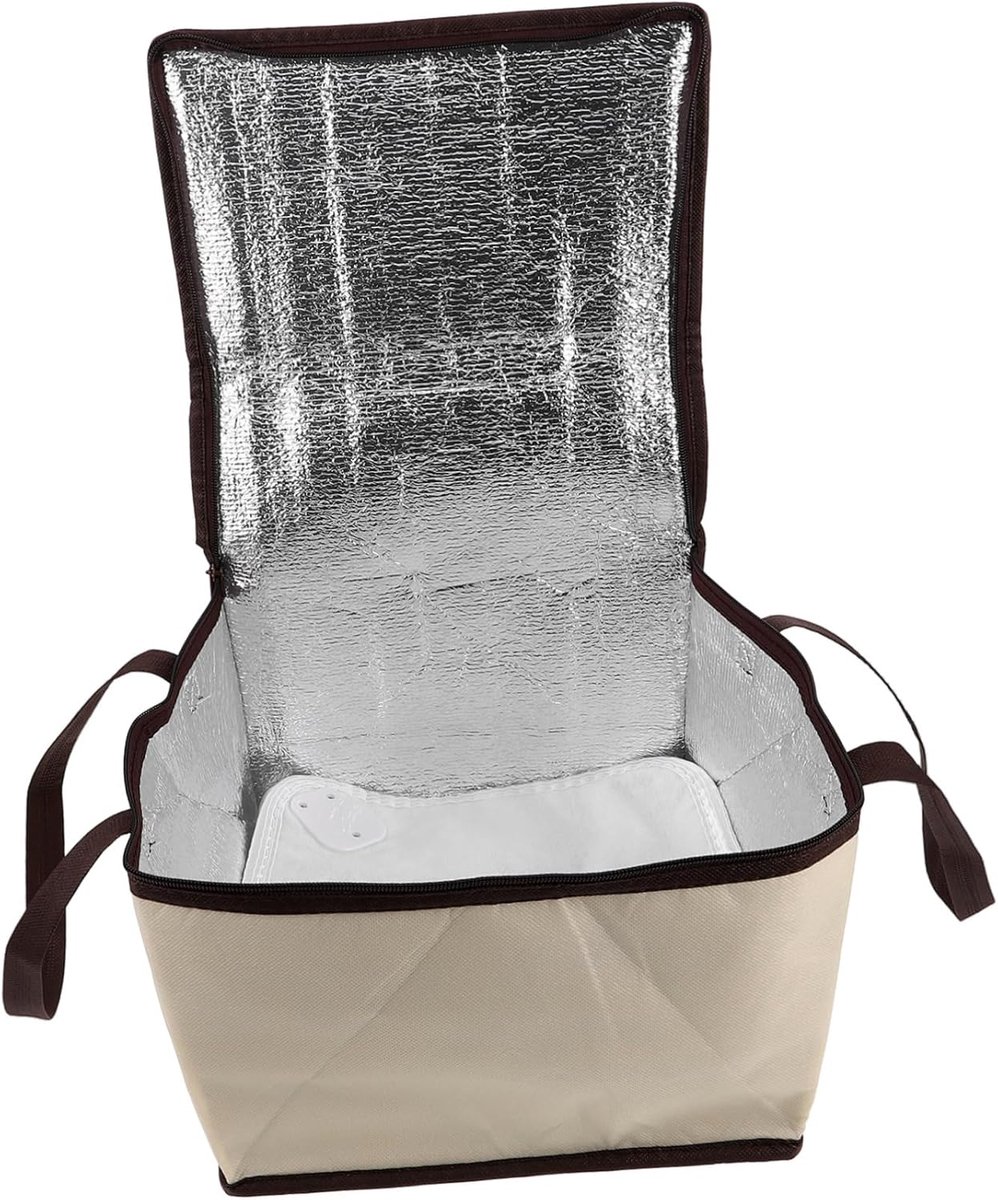 Deeg fermentatie doos - Rijskast bakken - Brood rijzen - Thermische isolatie - 30x30x20 cm - Beige
