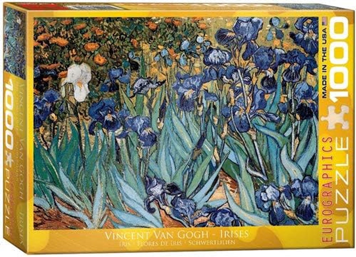 Puzzel met Lijst - 1000 Stukjes - Ontspanning Thuis - Inclusief Aluminium Frame - 68 x 48 cm - Meerdere Kleuren