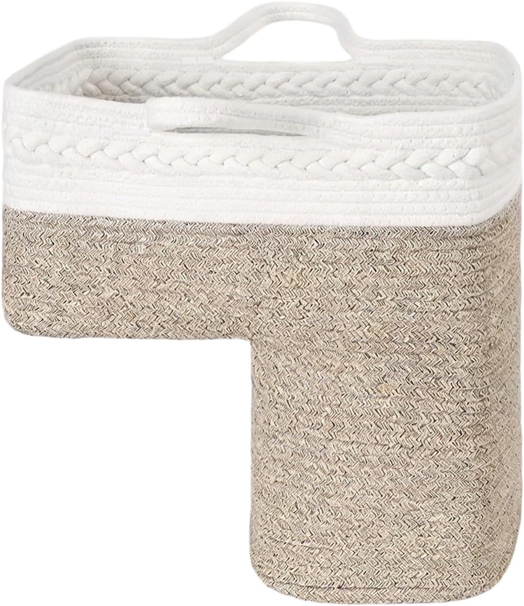 Mand voor trappen - Kleding organizer - Ruimte opruimen - Duurzaam katoenen touw - 38x25x15 cm - Niet gespecificeerd