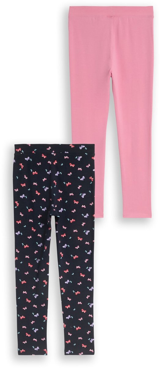 Tom Tailor - Basic legging in een set van 2 - Maat 110 - smooth rose
