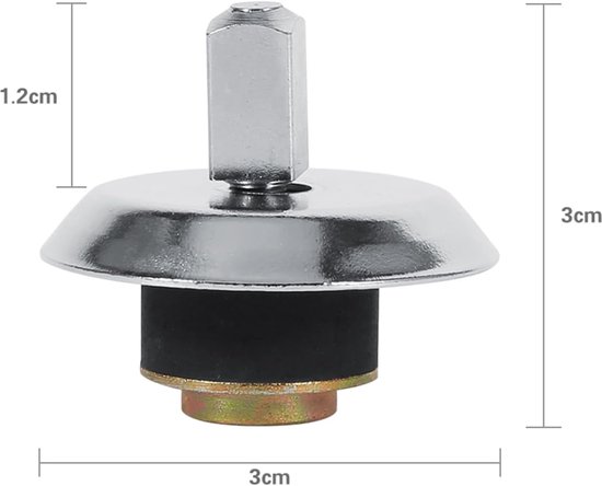 Koppelingsset Blender Onderdelen - Reparatieset Koppeling - Blender Reparatie - Duurzame Metalen Constructie - 7 x 5 x 3 cm — afbeelding 3
