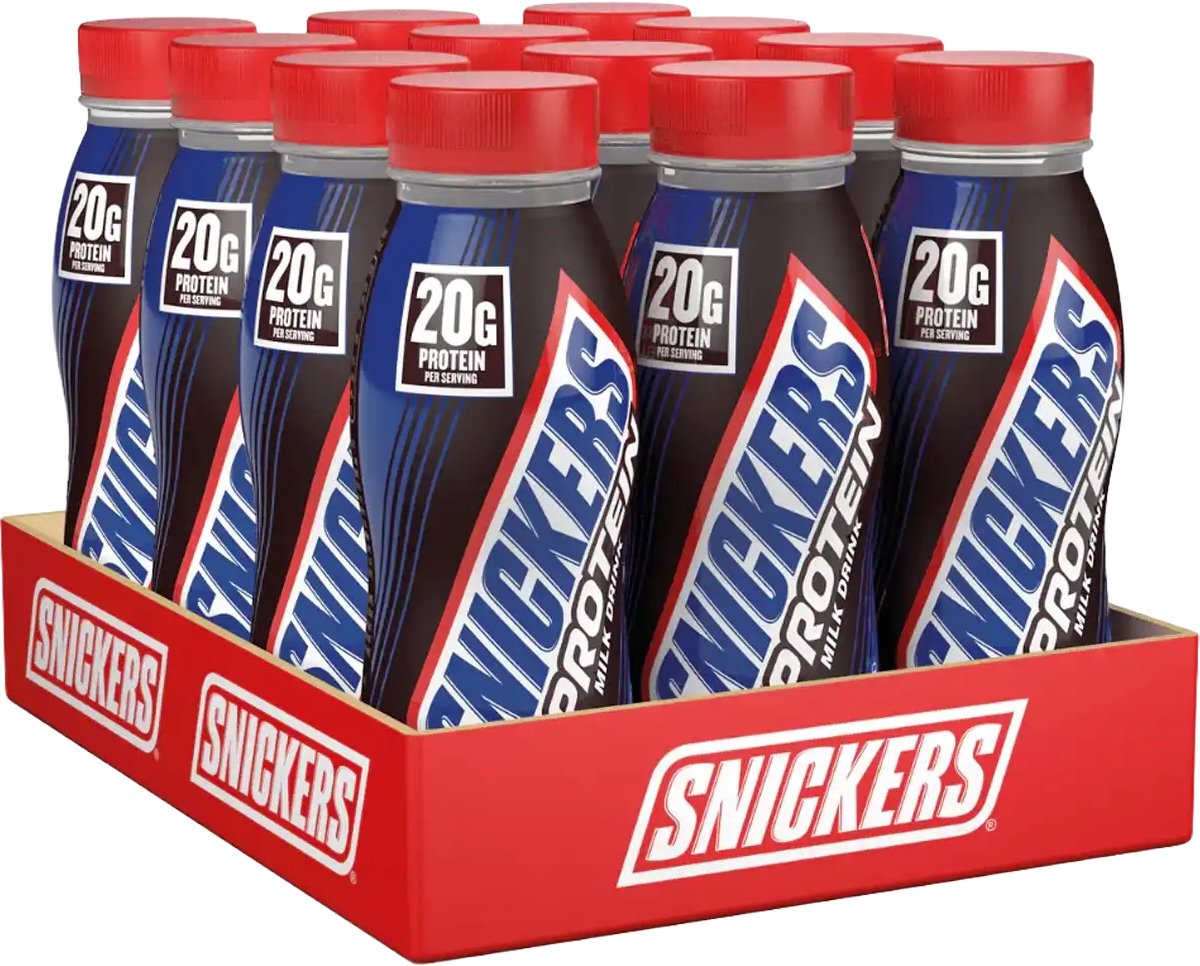 Snickers High Protein Milk Drink - 12x 250 ml - Choco Peanut & Caramel