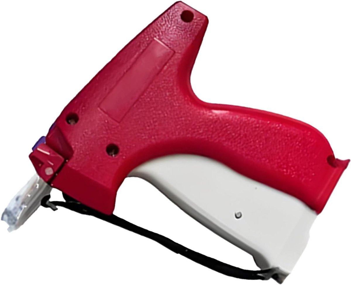 Kleding Reparatie Set - Naaimachine Mini - Spoedreparaties Onderweg - Handheld Draagbaar Ontwerp - 20x13x3 cm - Rood