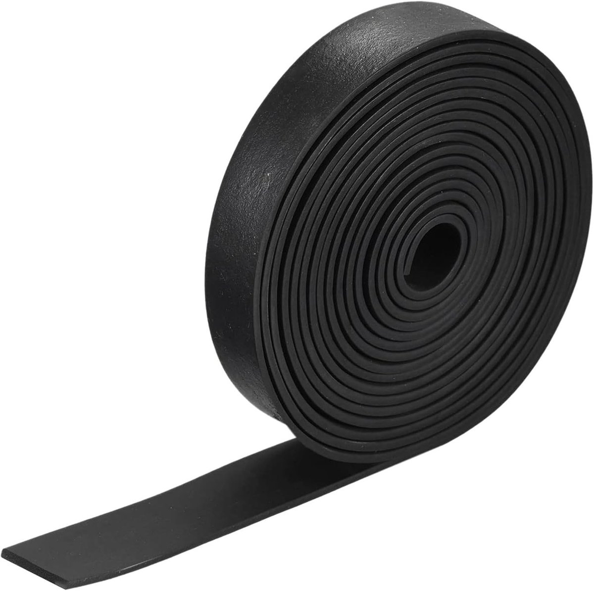 EPDM Rubber Foam Strip 5mm x 10mm x 2000mm, Weerbestendige Deurrubber Dichting, Geluidsisolatie en Isolatie voor Doe-Het-Zelf Projecten