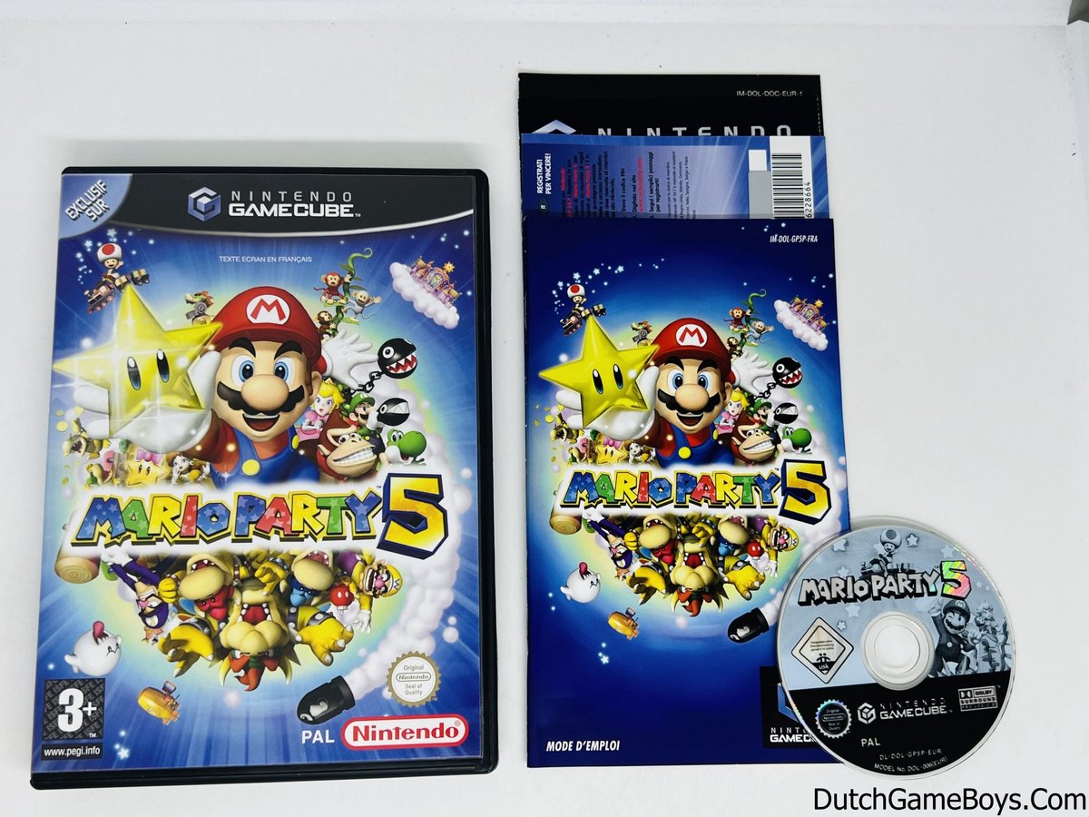 Nintendo Gamecube - Mario Party 5 - FRA