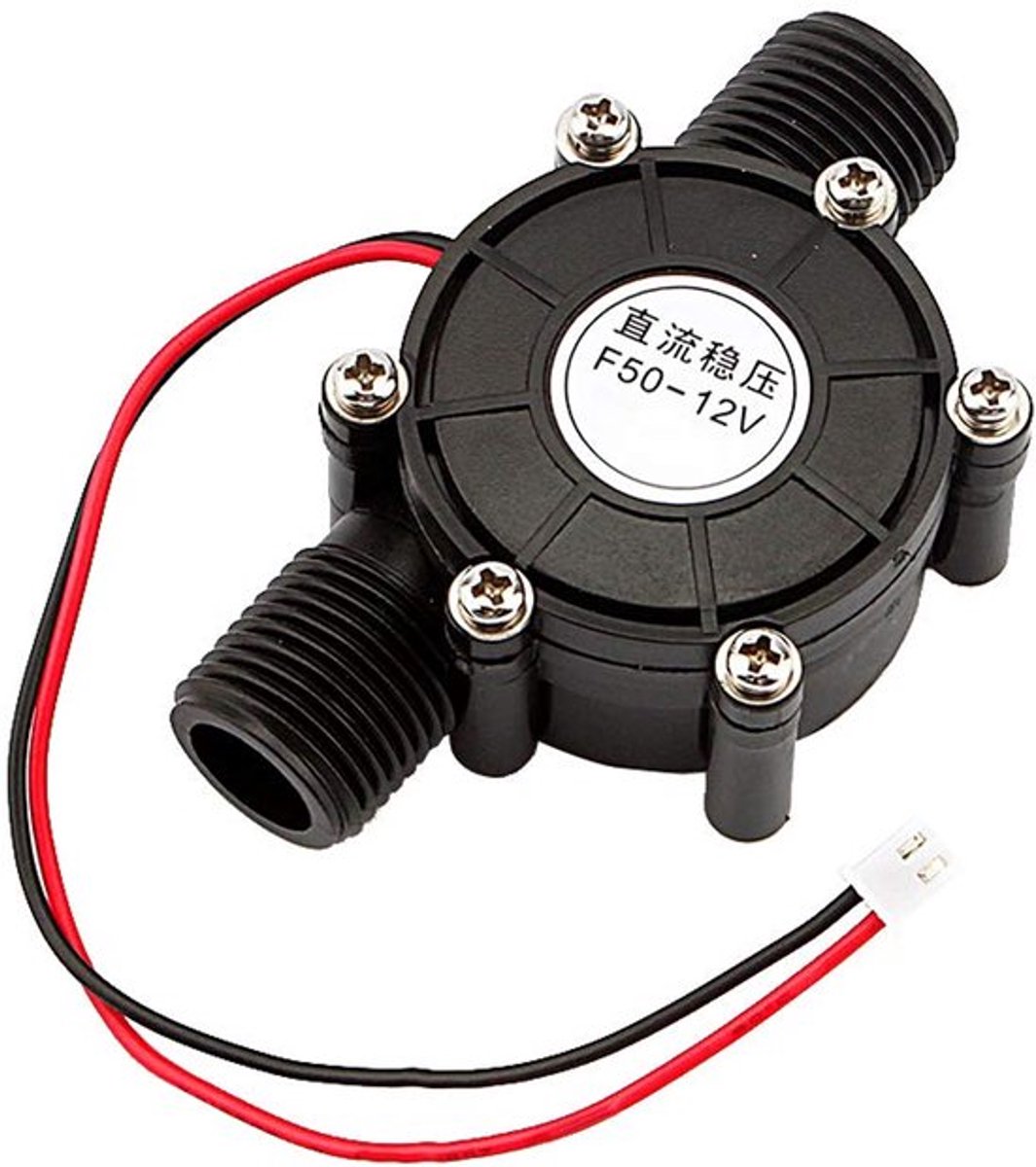 Waterturbinegenerator, DC 12 V DC generator 10 W micro-hydro waterturbinegenerator, wateraanvulling, PZ DIY water navulgereedschap