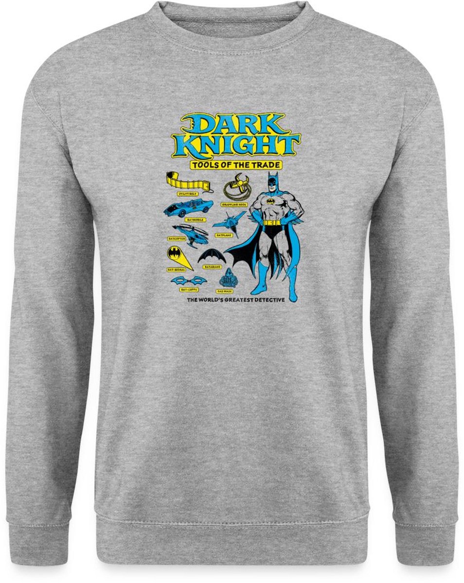 Batman Dark Knight Tools Collage Sweater Heren