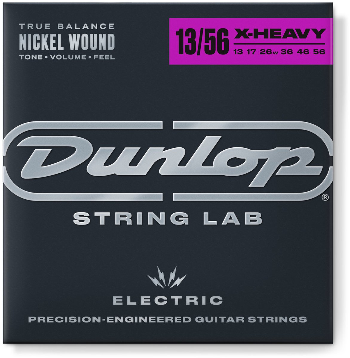 Jim Dunlop Nickel Plated Steel - Gitaarsnaren - Elektrische Gitaar - Extra Heavy - 13-56 - Nickel Plated Steel