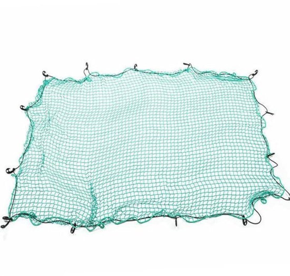 Aanhangernet van 2,2 x 3 m met elastisch rubberen koord Ladingsbeveiligingsnet voor auto-aanhangwagenaccessoires