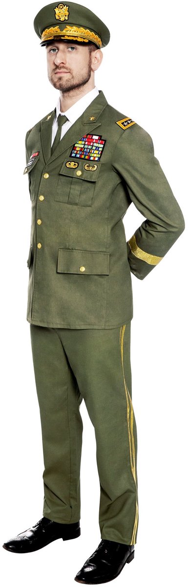 Generaal Uniform Kostuum - Carnaval Halloween