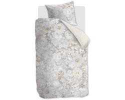 Rivièra Maison Bella dekbedovertrek - Eenpersoons - 140 x 200/220 cm - Naturel