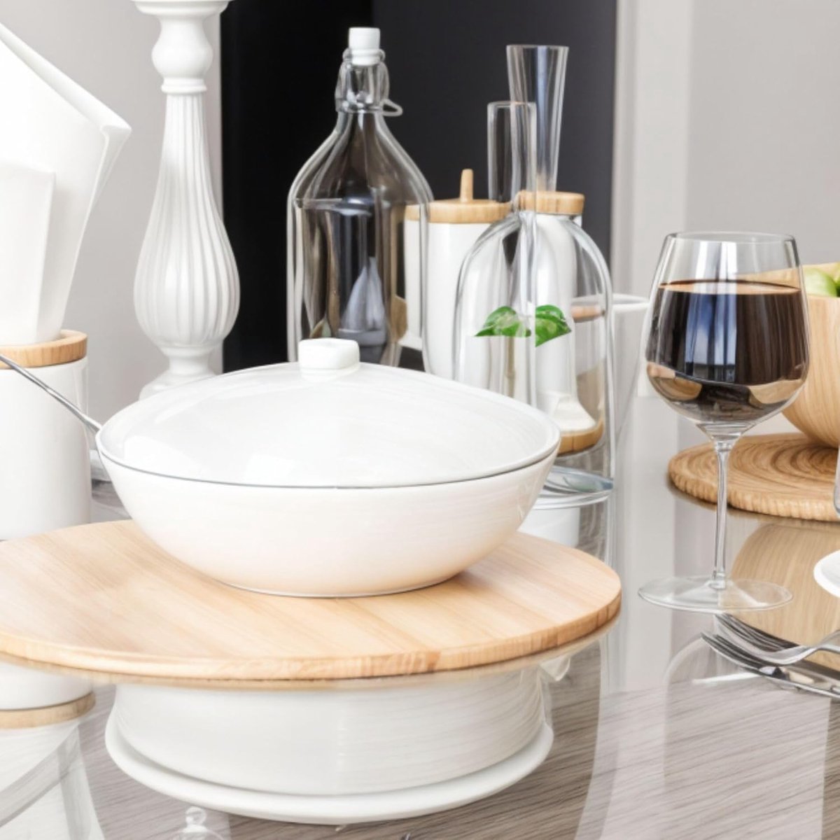Ronde Tafelbeschermer - Tafelzeil PVC - Tafel Beschermen - Afgeronde Randen - 105 cm Diameter - Transparant