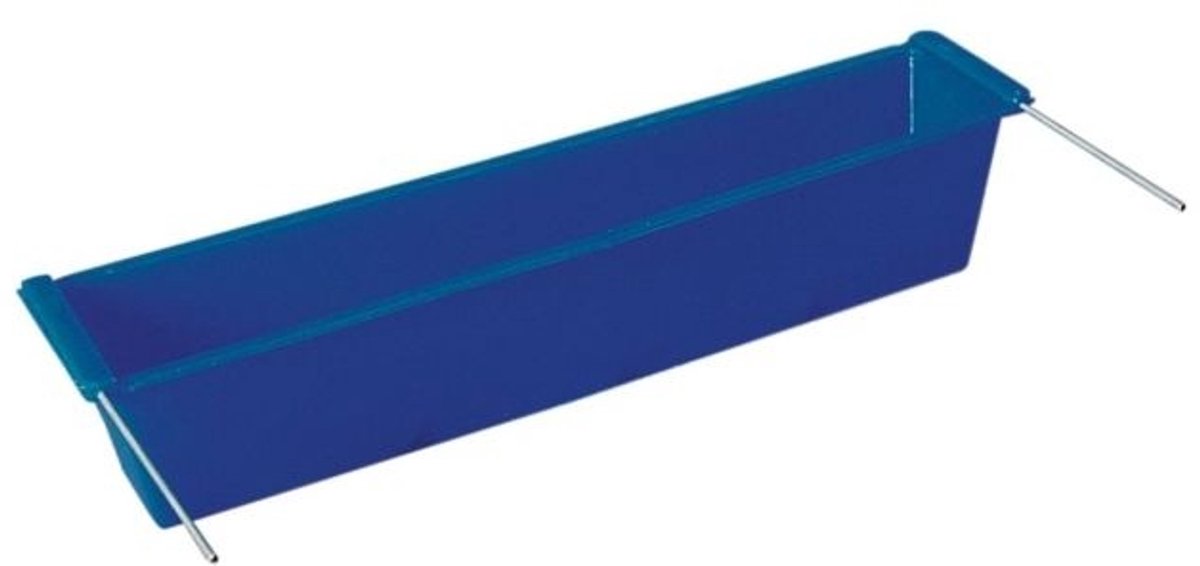 Natural Kunststof drinkbak voor duivenreismand 35 cm met ophanghaken