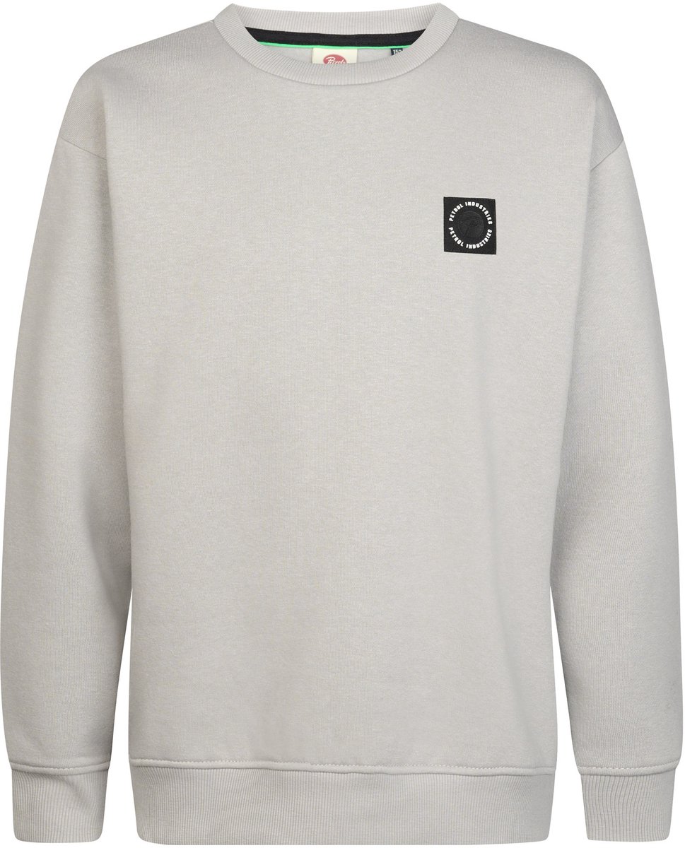 Petrol Industries - Jongens Sweater met ronde hals Millhill - Zwart - Maat 104