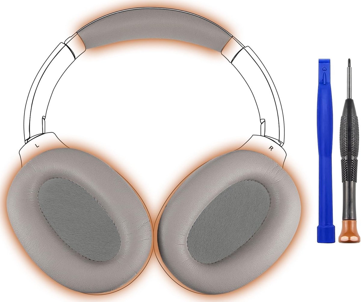 Vervangende Oorkussens en Hoofdband voor Sony WH-1000XM2 en MDR-1000X Hoofdtelefoons, Comfortabele Kussens en Duurzame Hoofdband voor Verbeterde Geluidskwaliteit