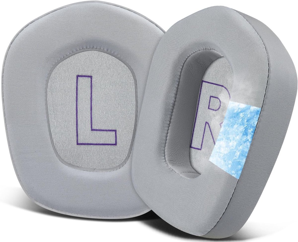Professionele Vervangende Koel Gel Oorkussens voor Gaming Headsets, Duurzaam Stof met Gel, Geluidsisolerende Foam voor Comfort en Prestaties