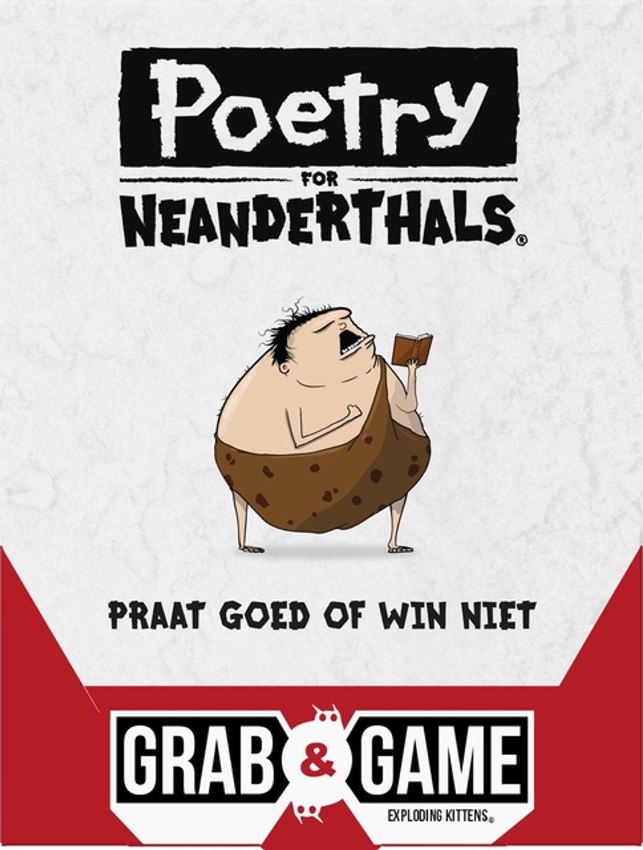 Poetry for Neanderthals - Nederlandstalig Kaartspel — afbeelding 7