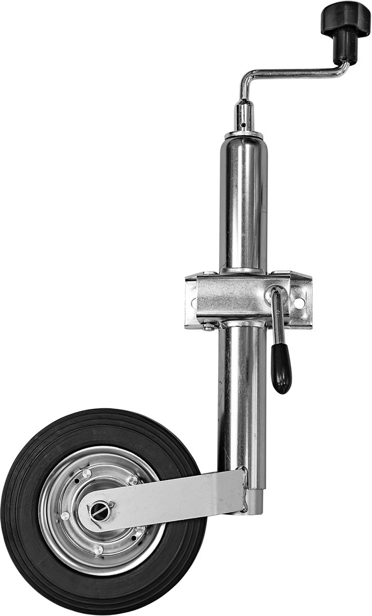 Trucky Aanhanger-neuswiel – Disselwiel met klembeugel – Tot 150 kg – Ø 48 mm