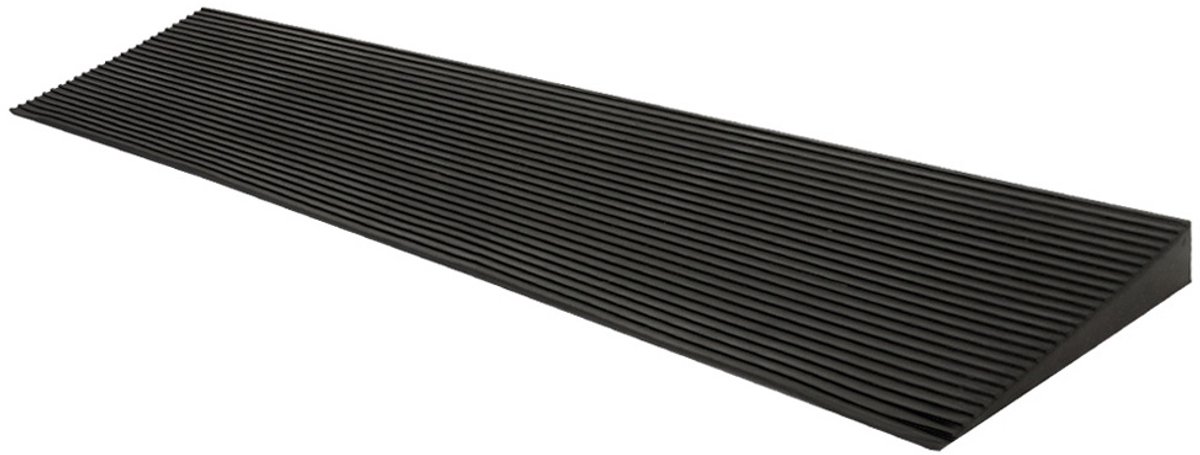 Rubberen oprit – Toegangsoprit, stoeprandoprit, rolstoeloprit, opritwig, drempeloprit, drempelhulp, opstapoprit – Hoogte: 35 mm – Kingpower
