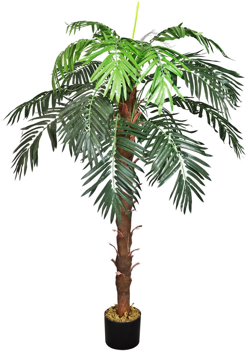 Kunstmatige Valse Royal Palm Kokospalm Plant Deco Binnenin 140cm DECOVEGO