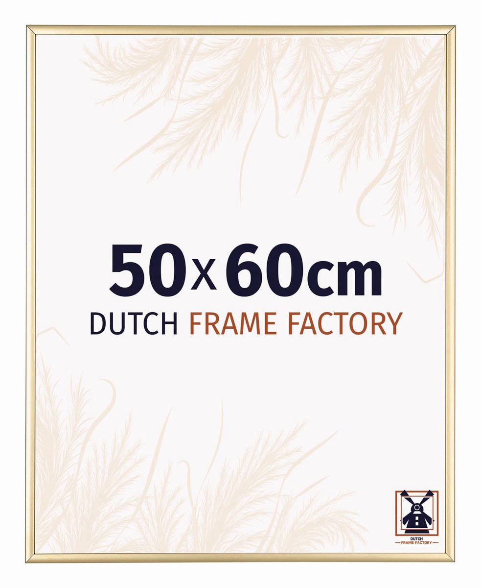 Dutch Frame Factory Fotolijst 50x65 cm - Aluminium - Goud - Kampen