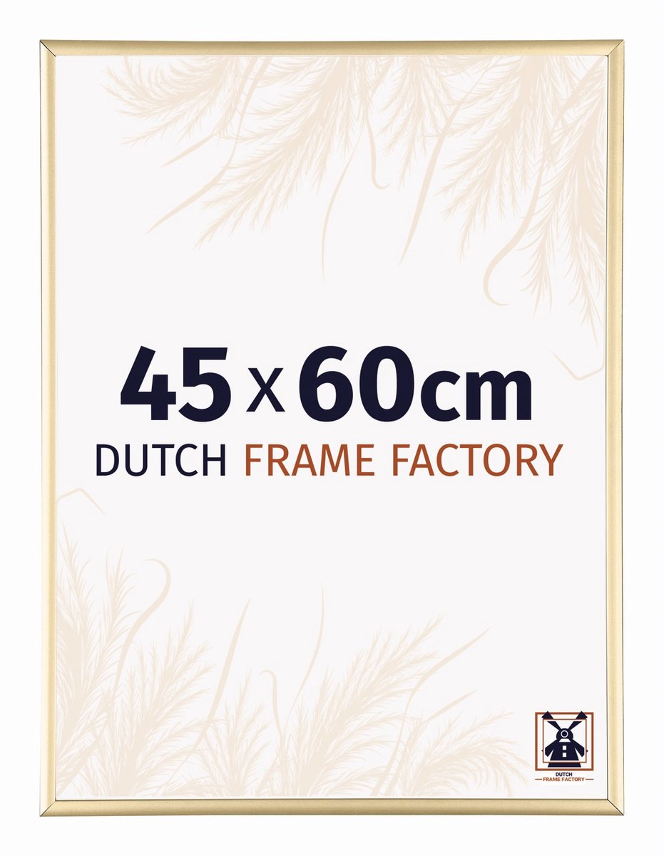 Dutch Frame Factory Fotolijst 45x60 cm - Aluminium - Goud - Kampen