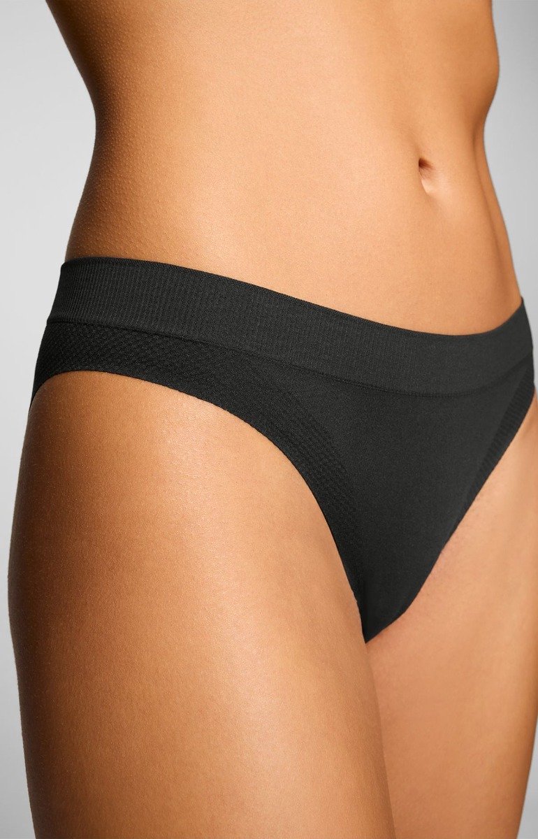Puma Naadloze Sport Slip Briefs 6 Pack Dames Zwart