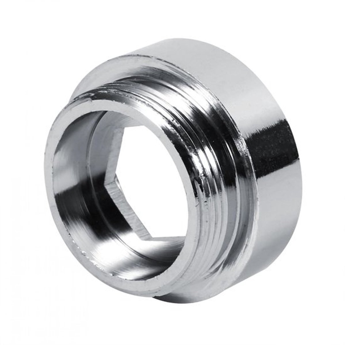 1PC 22mm 24mm G1 / 2 Keuken Koper Wasmachine Cleaner Waterkraan Beluchter Adapter Accessoire 4 Groottes (24mm tot 22mm)