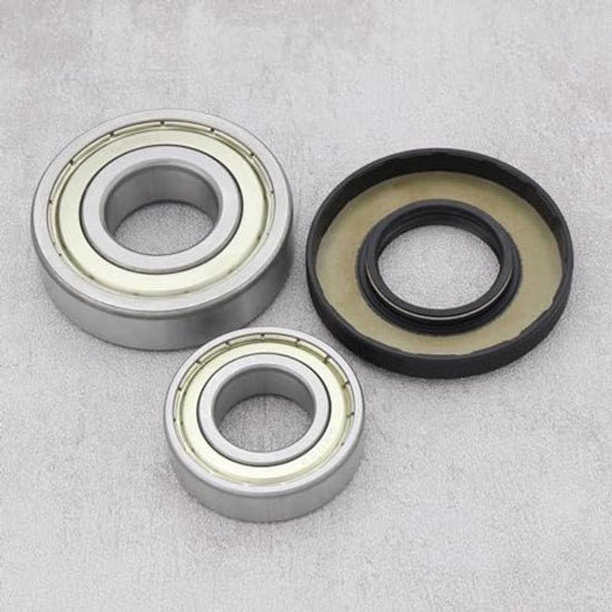 1 x Lager- en oliekeerringset voor wasmachine 00172686 172686 Compatibel met Bosch Compatibel met Siemens WXLP145AGB 10-serie