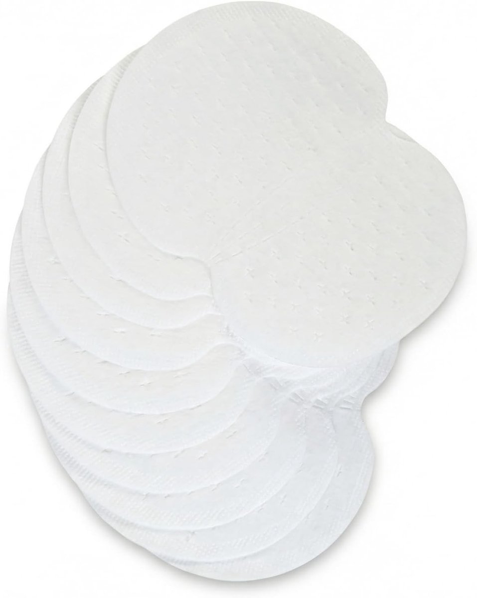 100 stuks absorberende zweetpads voor onderarmen, onzichtbare okselbescherming, geur- en vlekpreventie voor dames en heren
