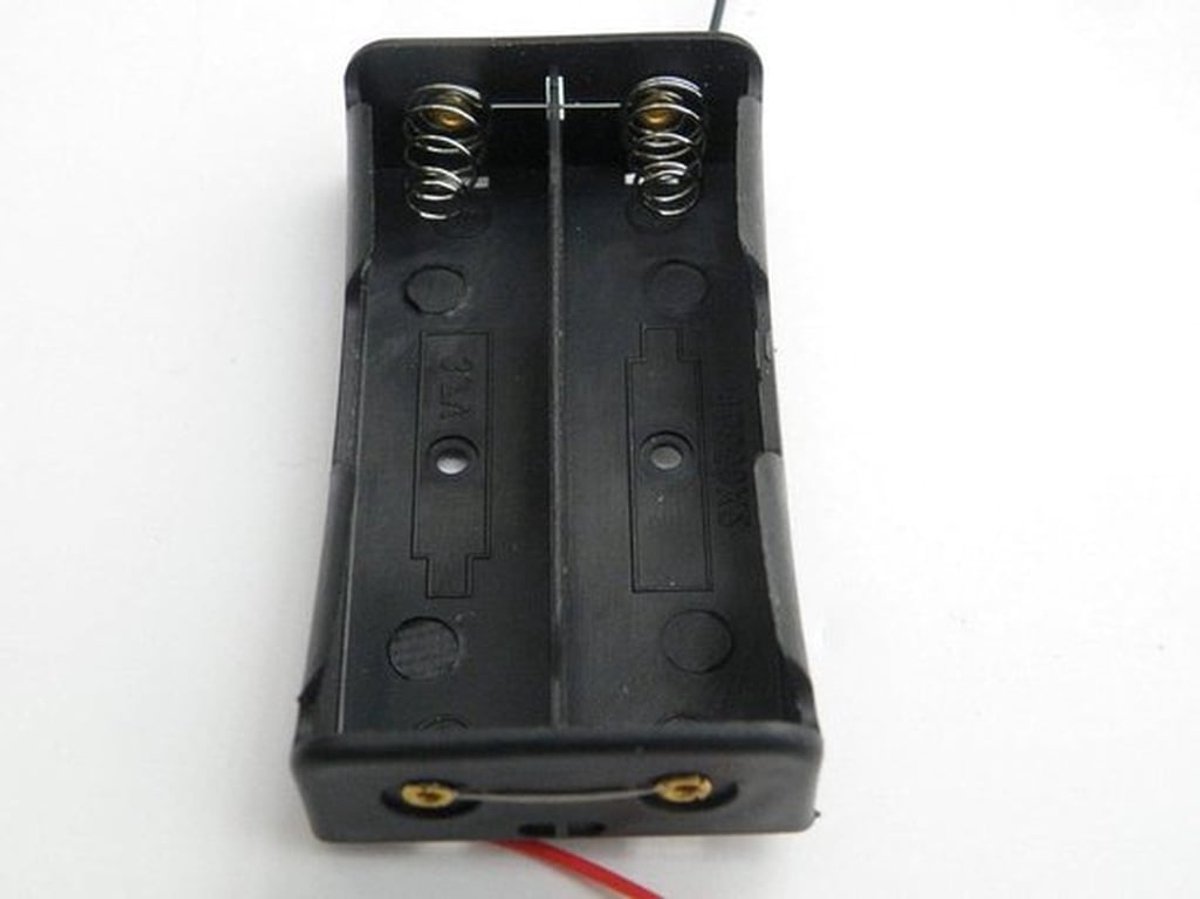 Set van 10 plastic batterijhouders voor 18650 batterijen met parallelle aansluiting, geschikt voor 3,7V accu's, voor veilige en georganiseerde opslag
