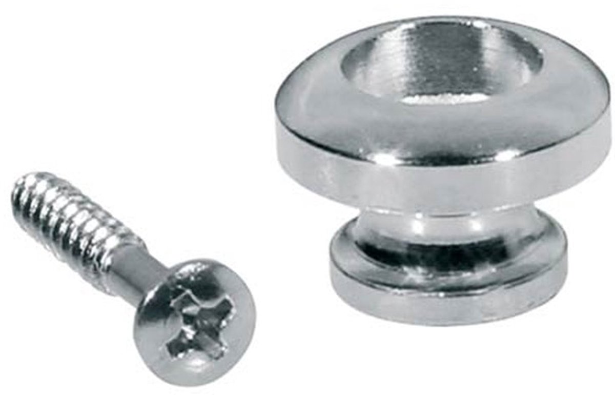 Boston EP-R-N Sferische Strap Buttons - Nikkel, 14mm (2-pack)