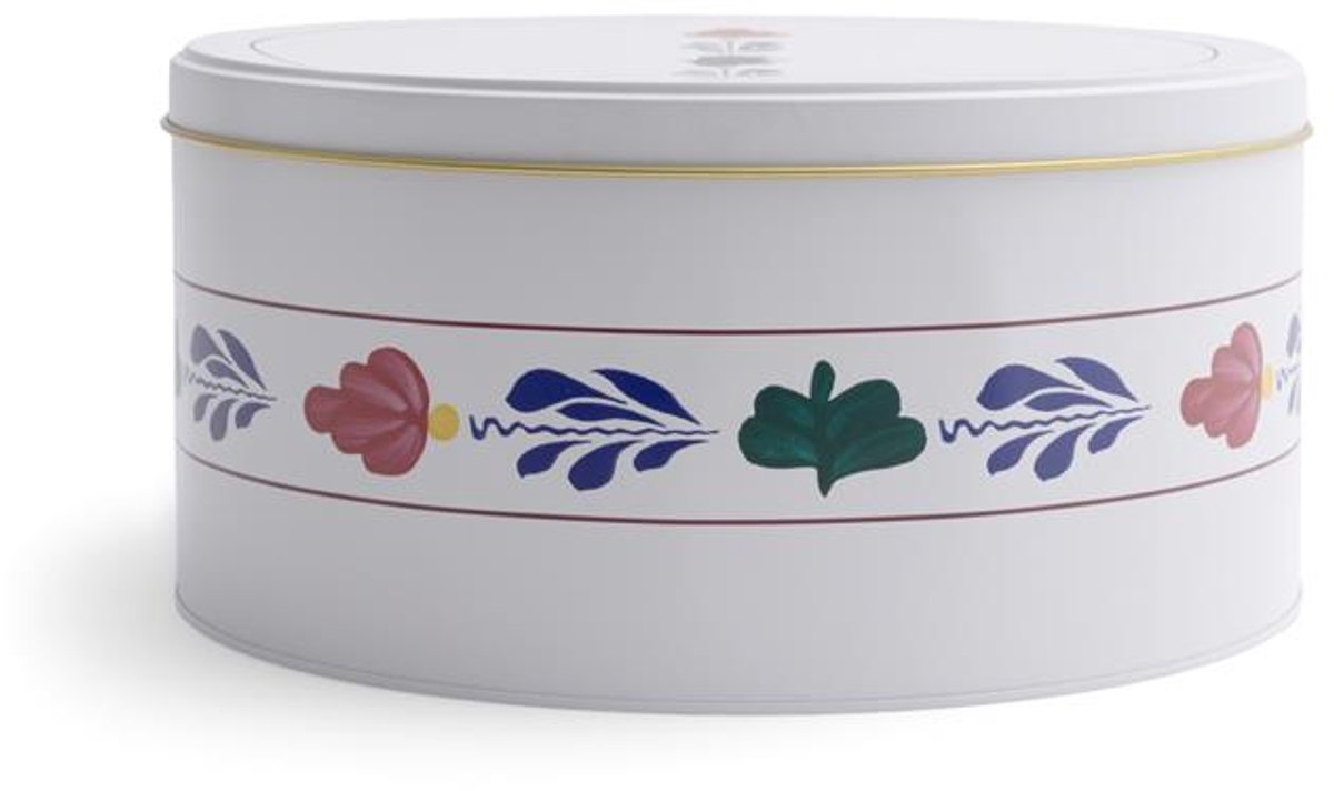 Boerenbont - Koektrommel - koekblik - 24cm