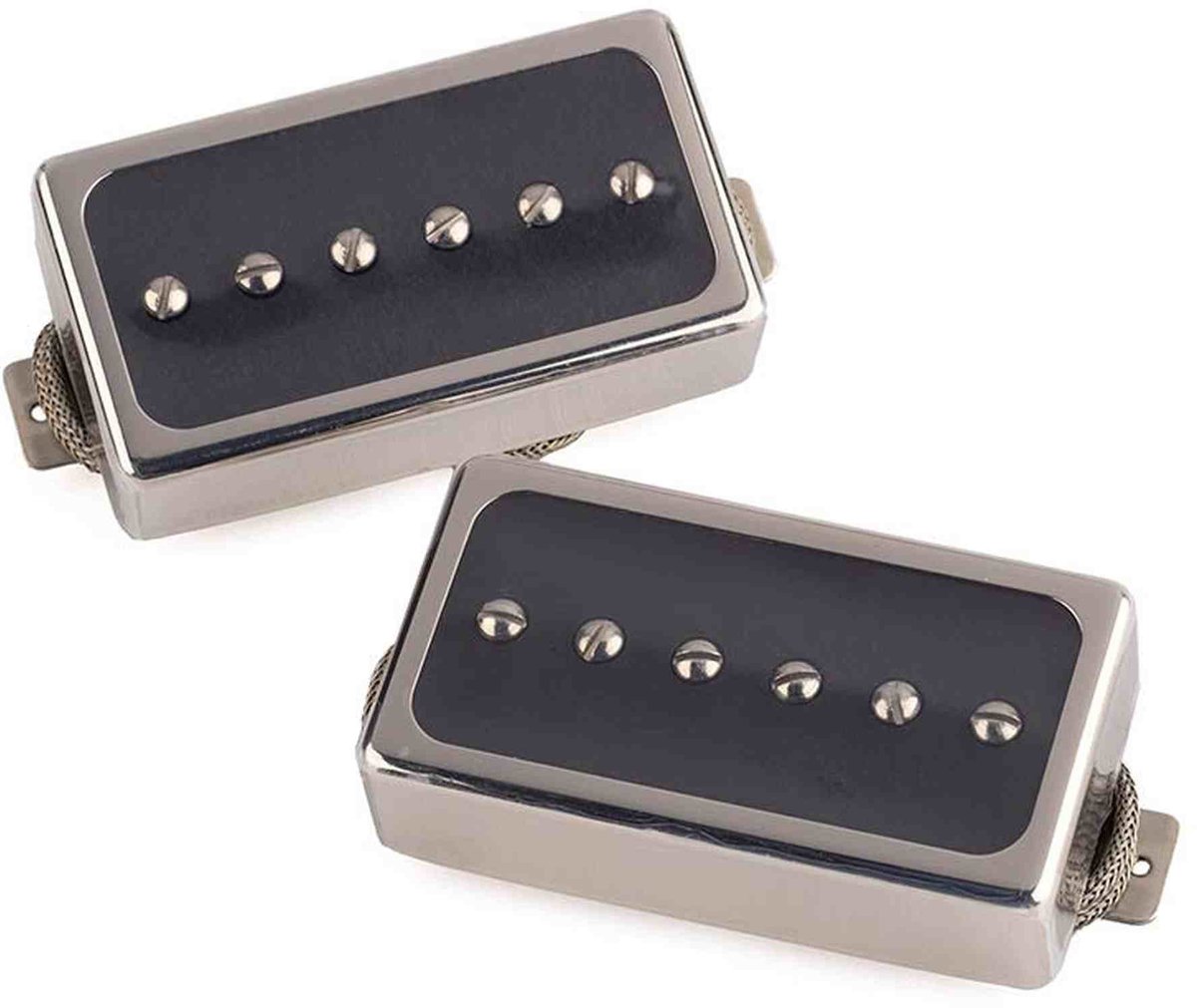 Lollar 10304-111521 Set Van Twee Novel 90 Single Coil Pickups - hals en brug, matzwart