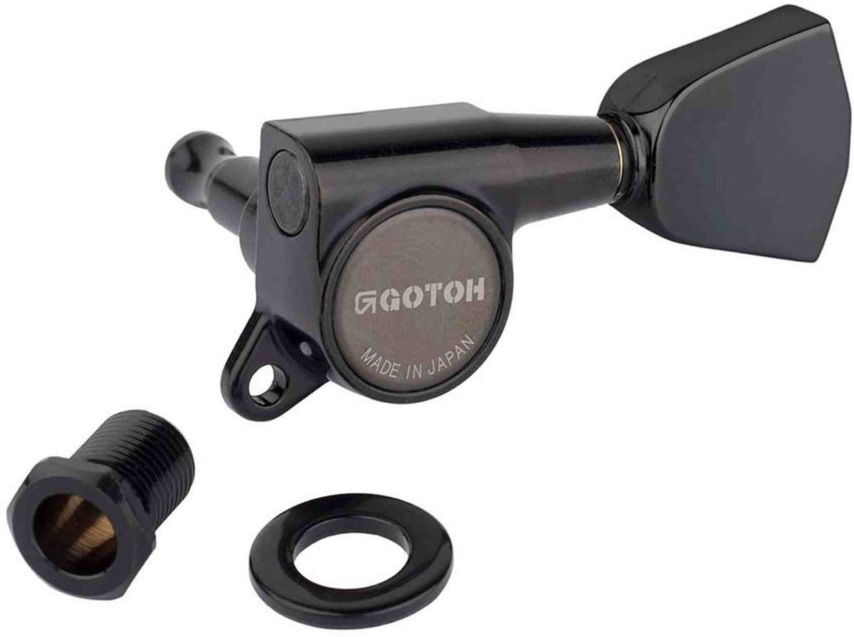 Gotoh GTH13805 SG381 stemmechanieken met 04 knoppen, 3L3R, cosmo zwart